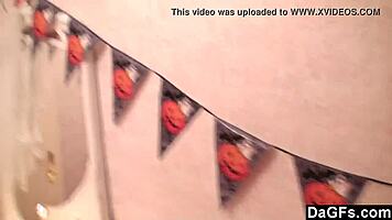 Sexy Caribbean Pirate Girl Feels Excited Stripping For The Webcam