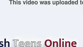 Girl Next Door In Lingerie Gives Sloppy Blowjob!