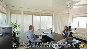 Naive girl tries to get loan without sex in czech casting interview