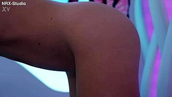 alternative halloween in space with gymnast ella