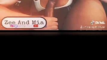 seductive ebony teen 18+ sways hot in bad guy music compilation beats