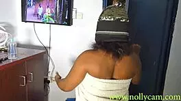 Again, I was betrayed, so I called a huge cock to fuck me at home!