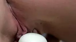 Teen Fingers Vibrator And Cums Like A Bitch!