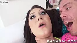 A hot teen 18+ dives into anal action with riding and blowjobs.