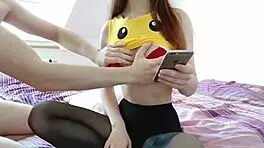 Fucking my petite 18+ teen wife in homemade doggystyle amateurs bent over