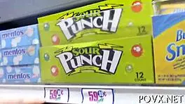 i fuck keisha grey's tight teen pussy while she sucks my cock in pov