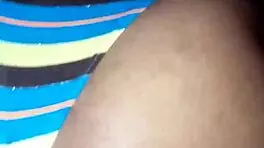 Hey, check out this cute Morena cheating in a tiny thong!