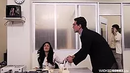 Superman XXX Parody Scene 2 with Kristina Rose in Action