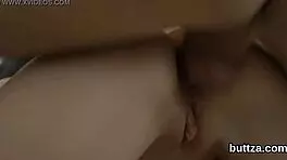 Slender girl rides in open area