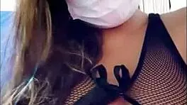 Stepsister dares to dance in lingerie and reveal hot vagina