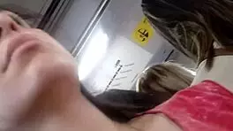 I caught a candid teen 18+ on the street today