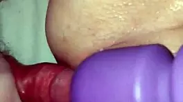 Fucked in ass with vibrator on clit