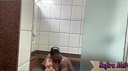 Young Latina Teen Amateur Engages In Interracial Bathroom Encounter With Detailed Oral And Anal Actions