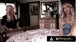 A homophobic milf reluctantly fucks lesbian teen tiffany watson to avoid getting cancelled.