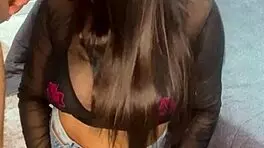 this hot teen is addicted to blowjobs