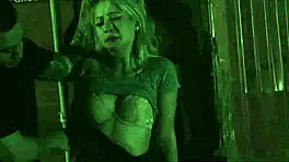 BDSM domination brings teen Goldie to extreme orgasms.