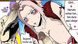 In the anime world of Naru-love 2, young characters embark on a hentai journey