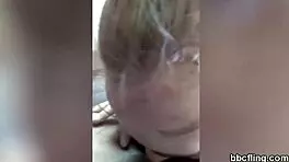 White Trash Slut Sucks My Big Black Cock