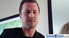 Bella Rose sucks cock intensely