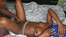 Stepsis Savoring Intimate Moments with Her Partner in a Playful Encounter