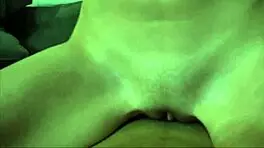 Stepsister sucks monster cock POV intensely