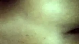 Petite girl feels intense pleasure from big black cock in pov