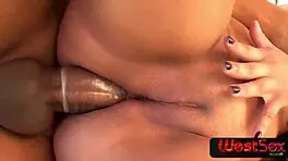 sex in the garden with anal action featuring teen celine salles and tony tigrão. a naughty brunette gets wild.