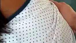 Prima in tight shorts washing the backyard with her big ass on display