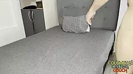 Tiny 18+ Latina Teen First Porn Casting