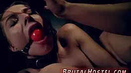 girl begs for more while aidra fox uses suction dildo on her bound pussy