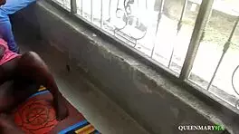 Outdoor Threesome Fuck While Strangers Pass By