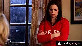 I banged my rude cheerleader captain with dakota skye