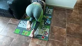 From behind: My step sister wants me to fuck her