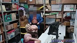 Fat Blonde Euro Teen Suspect Caught Hardcore