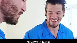 Hot Muslim chick Maya Bijou gets double cumcockted! Wow, what a wild ride!