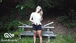 Bavarian Teen Enjoys Creampie In The Nature