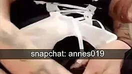 this teen amateur girl masturbates with a small dildo, loving her pussy play