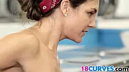 i take it all as curvy teen 18+ tomi taylor with huge big cock