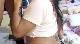 Peruvian Maid's Big Ass Fetish Grabbed Hard By Wrestling Fan