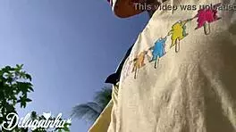 skinny brazilian pornstar jerks monster cock in abandoned site