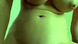 Cute Brunette Masturbates And Cums