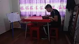 Fat Teen Latina BBW Slut Girlfriend Gives Private Lessons And Ends Up Getting Fucked By Her Student