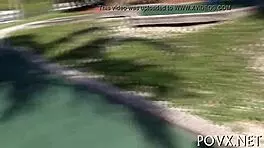 Nikki Lavay sucking cock in hardcore pov