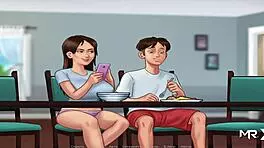 Summertimesaga - Big Cucumber Comes Inside E2 14