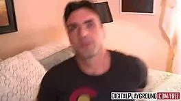 this hot ebony chick sophia fiore is getting hardcore action with ryan driller in a homemade pov, so intense! 🔥