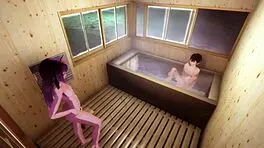 Yui gives blowjob in hentai game