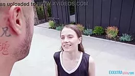 Pretty Teen Sia Wood Rides Danny Mountain's Huge Cock Hard