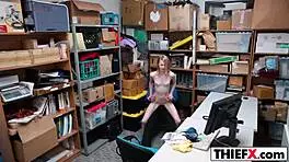 i caught the gal jacker and punished her ass in the garage