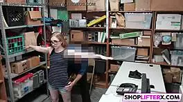 Amateur teen puts on her costume for her scenes; stealing and getting punished in BDSM scene