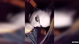 my ex swallows german teen's cum in her mouth once more